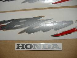 Honda CB600S Hornet S 2003 silver emblems logo set