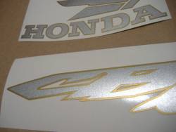 Honda CB600S Hornet S 2004 black emblems logo set