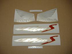 Honda CB600S Hornet S 2004 black stickers