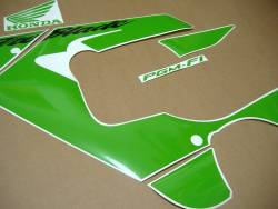 Honda CBR 929RR 2000-2001 lime green graphics set