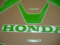 Honda CBR 929RR 2000-2001 poison green sticker kit