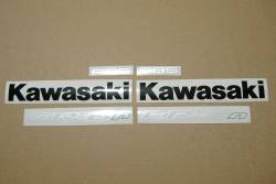 Kawasaki ER6N 650 ex-6 naked green emblems logo set
