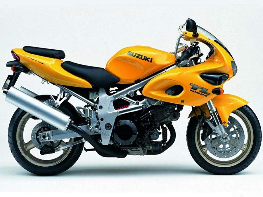 Suzuki TL1000s 1999-2000 V-twin yellow decals set