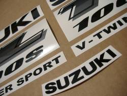 Suzuki TL1000s 1999-2000 V-twin yellow stickers kit