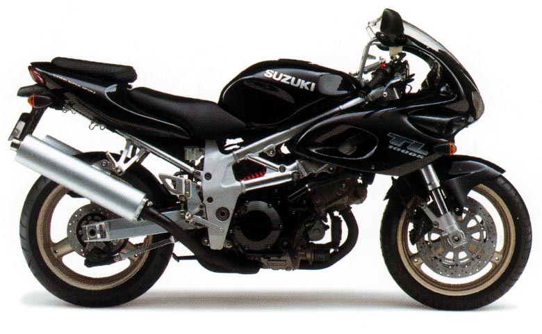 Suzuki TL1000s 1999-2001 V-twin black decals set