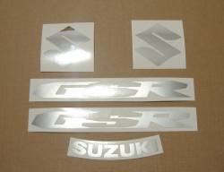 Suzuki GSX600 2007 K7-K8 baby B-king red stickers