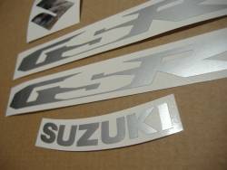 Suzuki GSX 600 2007 K7 baby B-king red adhesives