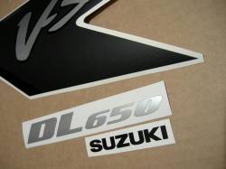 Suzuki DL650 V-Strom 2008 K8 yellow adhesives set