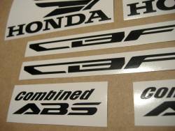 Honda CBF1000 2010-2011 white reproduction stickers