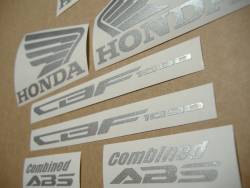 Honda CBF 1000 2010-2012 black replacement decals