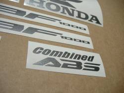 Honda CBF1000 2011-2012 wine red reproduction stickers
