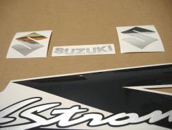 Suzuki V-Strom 2005-2006 silver logo graphics set