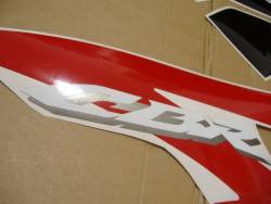 Honda CBR 600RR 2008 red decal set