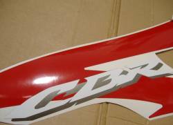 Honda CBR 600RR 2008 red decals kit 