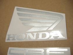 Honda CBF500 2004 blue replacement decals kit