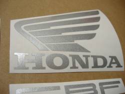 Honda CBF600s 2006 titanium grey replacement sticker set 
