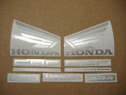 Honda CBF600S pc38 2005 graphite grey decal set