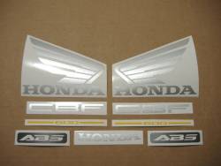 Honda CBF600 pc38 2005 black replacement decal set