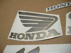 Honda Hornet 600S 2003 black reproduction adhesives