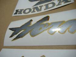 Honda Hornet 600S 2003 black reproduction decal set
