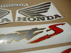 Honda Hornet 600S 2003 black reproduction sticker set