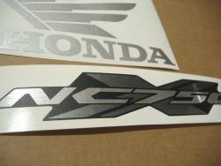 Honda NC750X 2015 white reproduction stickers set