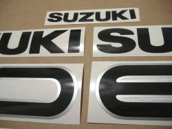 Suzuki RF 600R 1997-1998 red complete replacement decal kit