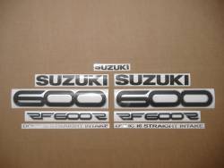 Suzuki RF600R 1997 green complete sticker set
