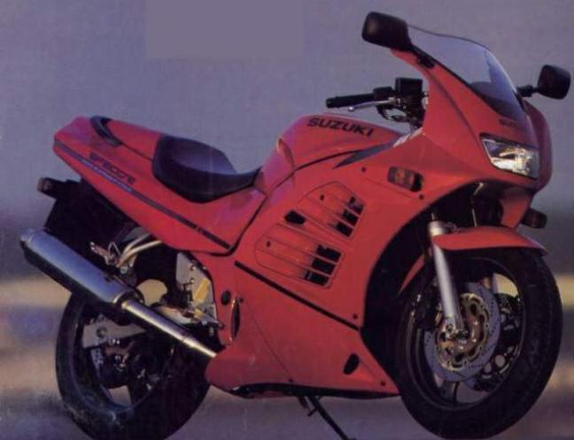 Suzuki RF600R 1996-1998 red full decals set
