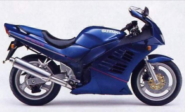 Suzuki RF 600R 1994-1996 blue color full decals kit