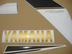 Yamaha R6 2008 RJ15 blue labels graphics