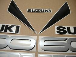 Suzuki RF600R 1996 red restoration stickers kit