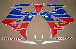 Honda CBR 600RR 2013-2014 HRC replica stickers set