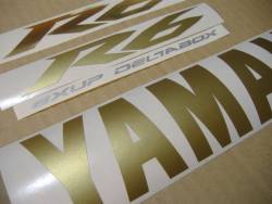 Yamaha R6 2009 13S complete sticker kit
