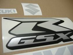 Suzuki GSXR 600 srad glow in the dark white graphics set