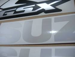 Suzuki GSXR 1000 glow in the dark white graphics/decals
