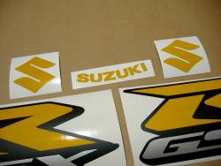 Suzuki Gixxer 750 signal light reflective yellow decals kit