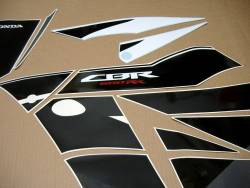 Honda CBR 600RR 2016 white/black abs graphics 