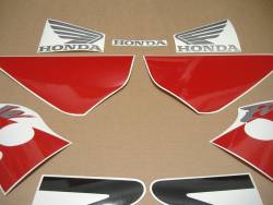 Honda Fireblade 954RR 2003 red/black restoration decals