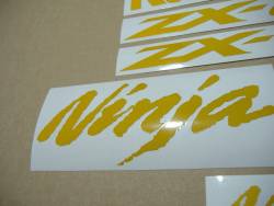 Kawasaki Ninja ZX-10R reflective yellow sticker kit