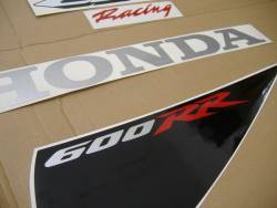 Honda CBR 600RR 2007 red stickers kit