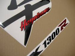 Suzuki Hayabusa 2003 40 anniversary stickers set