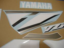 Yamaha R1 2001 RN04 red labels graphics