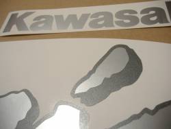 Kawasaki ZX-7R Ninja 1999 black replacement stickers