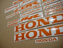 Honda 600rr/1000rr signal reflective adhesives