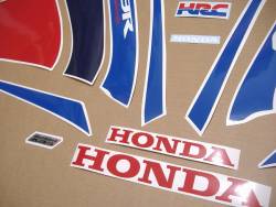 Honda CBR 1000RR 2014 HRC restoration decals set 