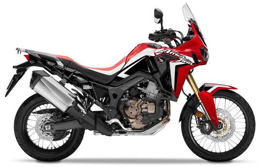 Honda Africa Twin 2016 red replacment decals set