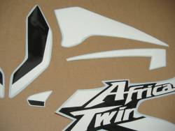 Honda Africa Twin 2016 red replacment graphics set