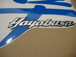 Suzuki Hayabusa 2007 blue stickers set