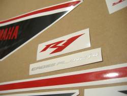 Yamaha R1 2014 white replacement stickers kit